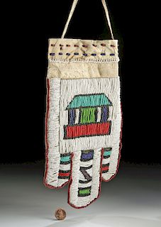 1950's South African Ndebele Beaded Leather Loincloth