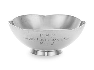 An American Silver Bowl