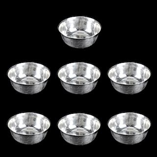 7 Sterling Silver Bowls