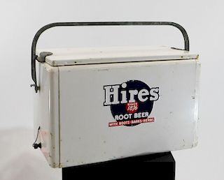 Vintage Hires Root Beer Advertisement Cooler