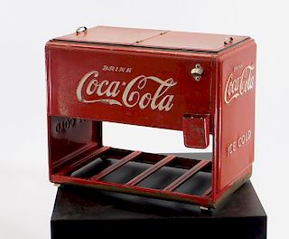 C.1939 Coca-Cola Salesman Sample Ice Chest