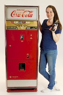 Westinghouse Coca-Cola Y-37295 Vending Machine