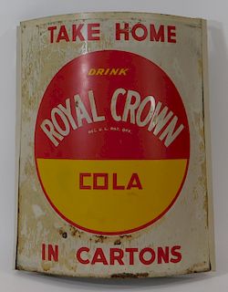 Royal Crown Cola Twine Holder Sign