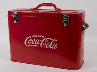 Original Unrestored Coca-Cola Airline Cooler