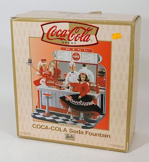 Coca-Cola Soda Fountain Barbie Collection