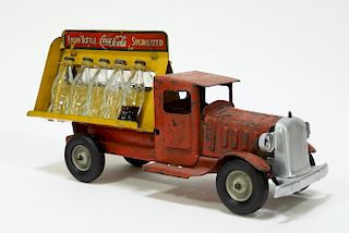1932 Coca-Cola Metalcraft Steel Toy Truck #171