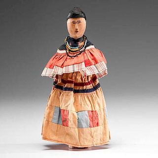 Seminole Wooden Doll 