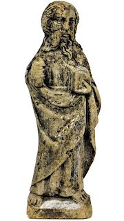 15C Continental Medieval Limestone Christian Saint