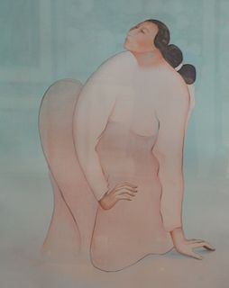 R.C. Gorman, lithograph, "Marisa", signed lower left R.C. Forman 1987, numbered 154/225, image 36" x 29".