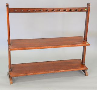 George IV mahogany boot/drying rack.ht. 44 1/2 in., wd. 48 in.