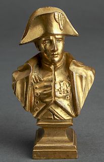 Charles de Franoz "Napoleon" Bronze Dore Seal