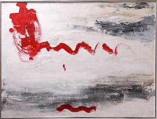 Michaele Vollbracht Modern Abstract Oil on Canvas