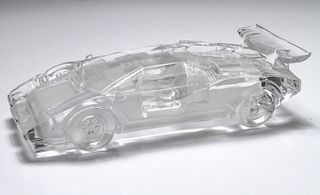 Hofbauer Lamborghini Countach Crystal Car Model
