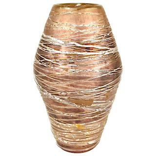 Adam Aaronson Handmade Glass Co British Art Vase