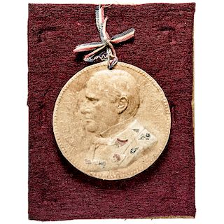 Macerated Currency, William McKinley Portrait Medal Design - Treasury Department