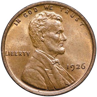 1926 Lincoln Cent Red-Brown Uncirculated