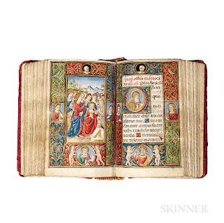Book of Hours, Latin, Use of Rome.