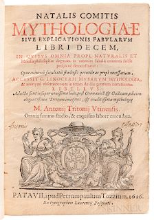 Conti, Natale (1520-1582) Mythologiae sive Explicationis Fabularum Libri Decem.