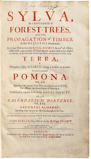 Evelyn, John (1620-1706) Sylva, or a Discourse of Forest-Trees, and the Propagation of Timber in His Majesties Dominions.