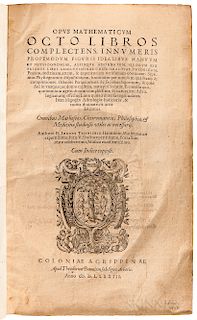 Taisnier, Jean (1509-1562) Opus Mathematicum Octo Libros Complectens.