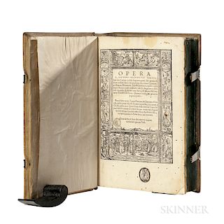 Tertullian (c. 155-c. 240 AD) ed. Beatus Rhenanus (1485-1547) Opera  , Editio Princeps.