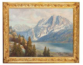 L. Simpson (American, 20th century) Oil on Canvas 