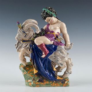 CHARLES VYSE FIGURINE, THE BOY AND GOAT