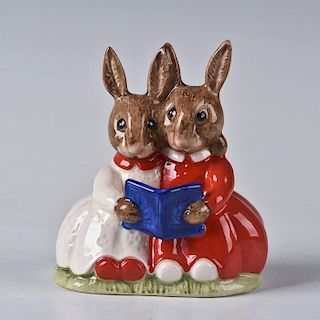 ROYAL DOULTON BUNNYKINS FIGURINE PARTNERS IN COLLECTING