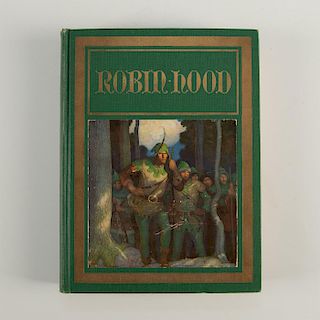 ROBIN HOOD BOOK BY PAUL CRESWICK, ILLUSTRATED BY N.C. WYETH
