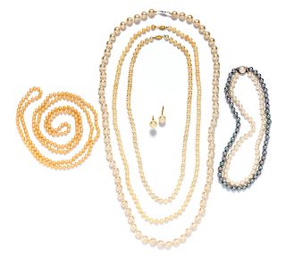 Collection of Faux Pearl Jewelry, 1980-90s