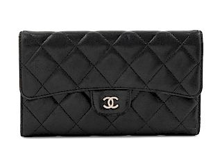 Chanel Classic Flap Wallet, 2008-2009