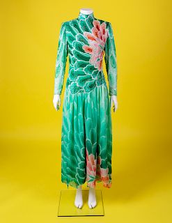 Hanae Mori Dress, c.1975