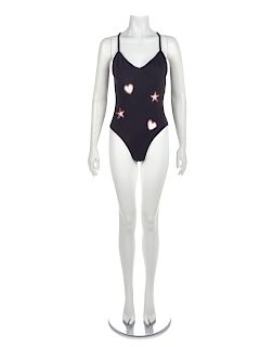 Moschino 'Hearts &amp; Stars' Swimsuit, 1990-2000s