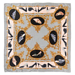 Two Silk Scarves, 1980-90s