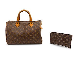 Louis Vuitton Vintage Speedy Bag and Wallet