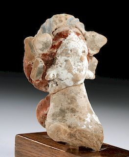Ancient Greek Canosan Polychrome Head