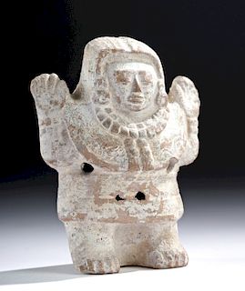 Maya Jaina Terracotta Figural Rattle