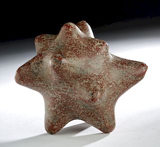 Ancient South American Shamanic Star-Shaped Stone