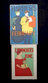 Lot of Two 19th C. Posters - Penfield & Gould Jr.