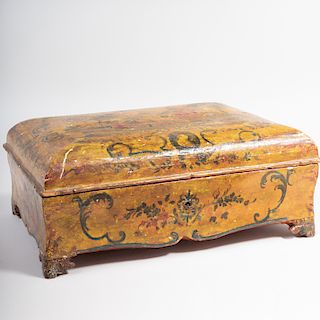 Venetian Rococo Style Lacquer Box