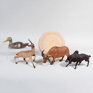 Group of Four Animal Models