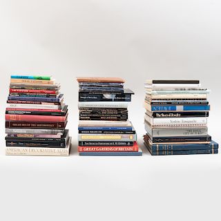 Large Group of Books Related to Decorative Art, Design and Architecture