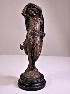 Bronze Sculpture of Female Figure