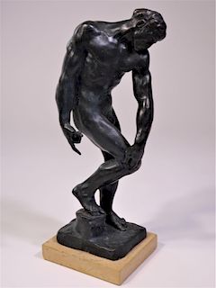 After Rodin Bronze Sculpture