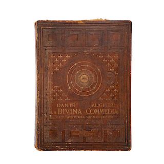 LIBRO POEMA ESCRITO POR: Alighieri, Dante. La Divina Comedia. Milano: Fratelli Treves, 1908.