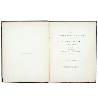The Geometric Beauty of the Human Figure. Hay, D. R. Edinburgh/London: William Blackwood and Sons, 1851.