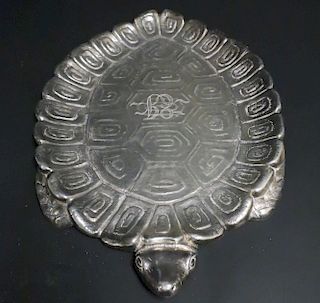 Tiffany & Co Sterling Silver Turtle Tray