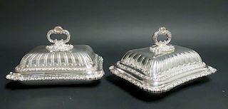 Wm. Hutton & Sons Entree Dishes, c.1885