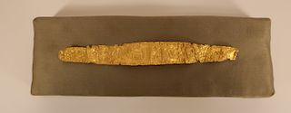 Greek Sheet Gold Repousse Diadem, 7th C. BC