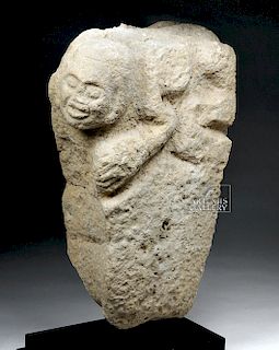 Preclassic Maya Stone Transformational Being